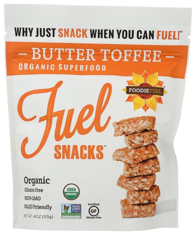 Foodie Fuel Organic Butter Toffee
