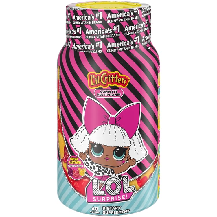 L'Il Critters Lol Surprise Complete Multivitamin Gummies