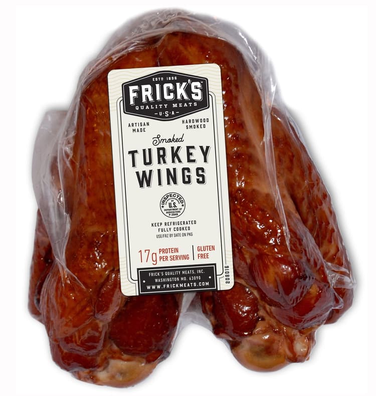 Frick'S Quality Meats Hardwood Smoked Turkey Wings