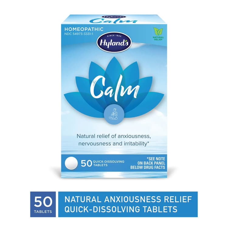 Hyland'S Calm Quick-Dissolving Tablets, Natural Relief Of Anxiousness, Nervousness And Irritability