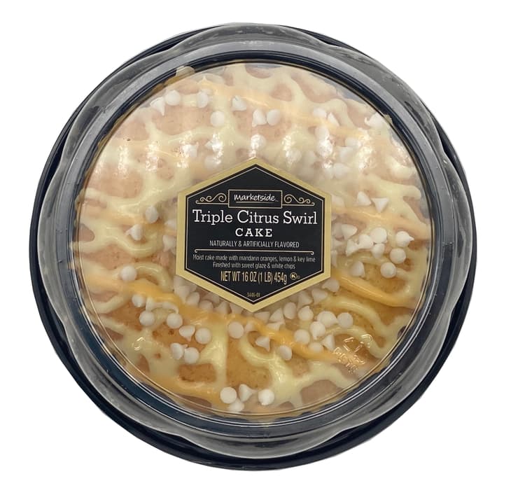 Triple Citrus Swirl Cake