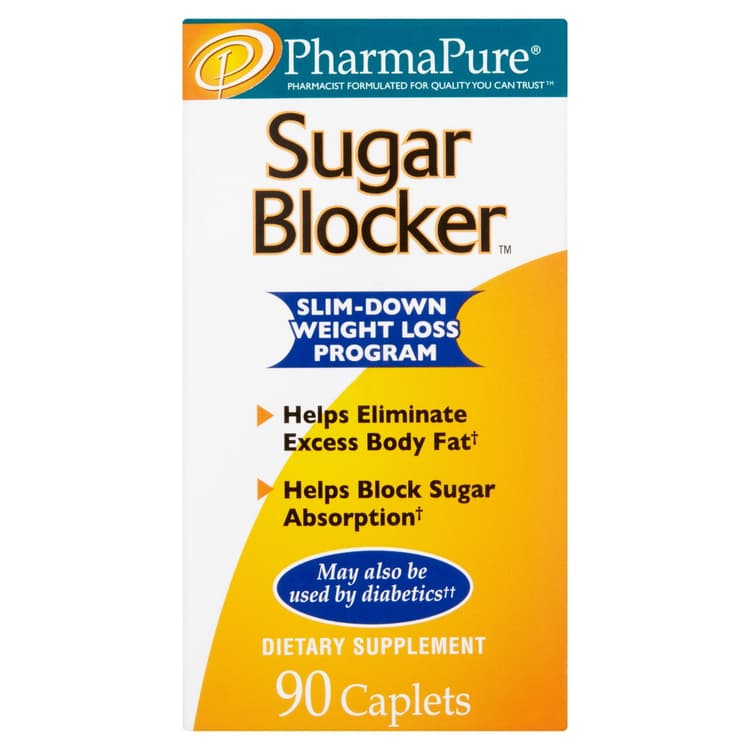 Pharmapure Sugar Blocker Weight Loss Supplement, 90 Capsules