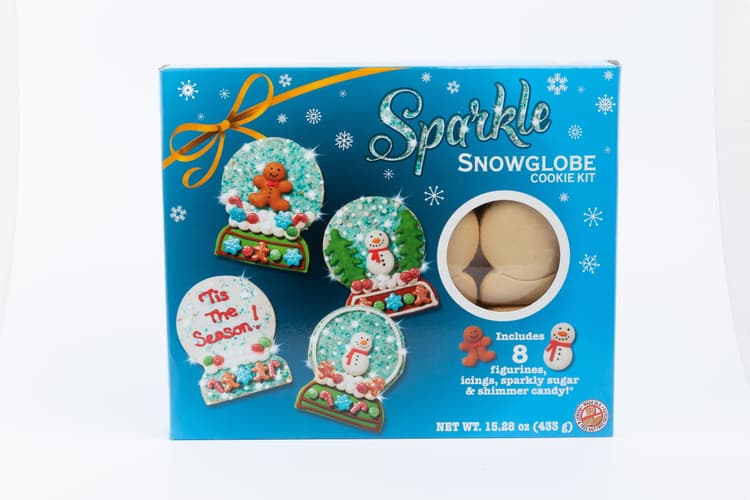 Freshness Guaranteed Sparkle Snow Globe Cookie Kit