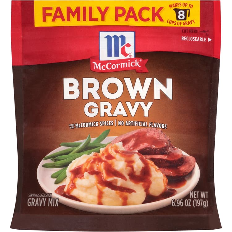 Mccormick Family Pack Brown Gravy Mix