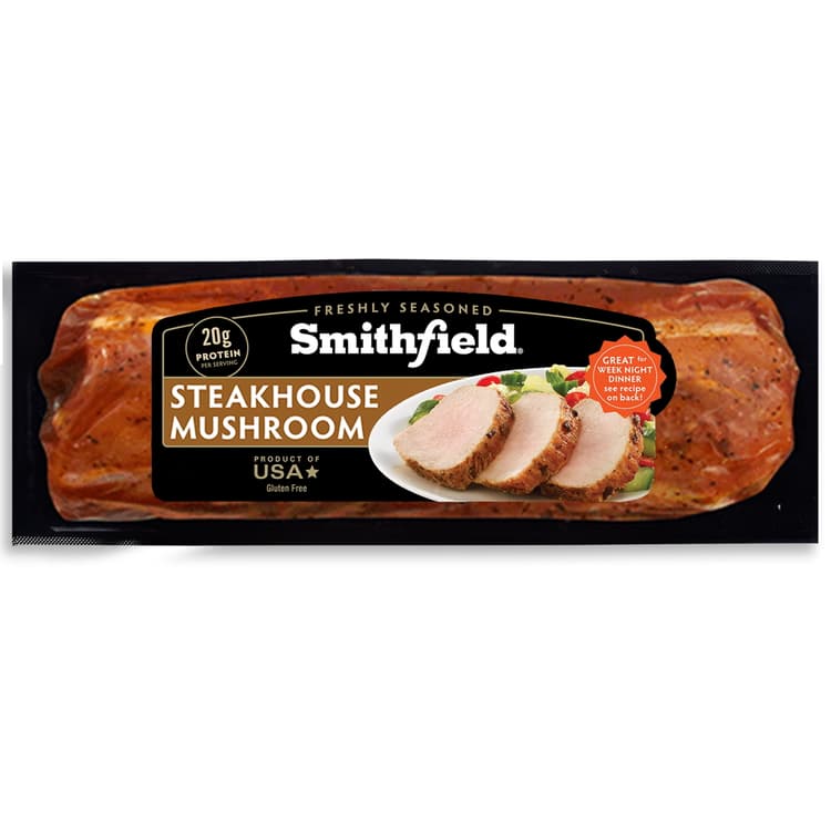 Smithfield Marinated Steakhouse Mushroom Fresh Pork Loin Filet