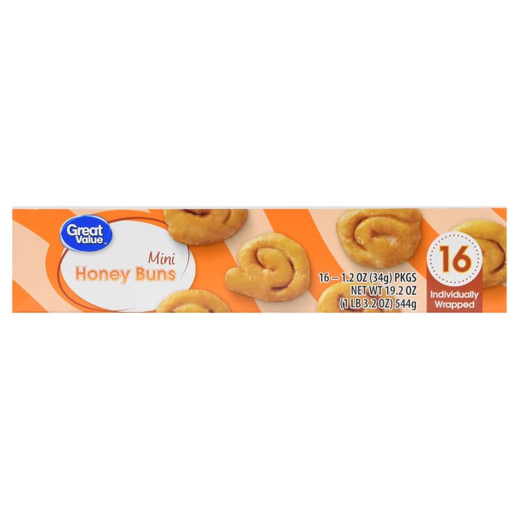 Great Value Mini Honey Buns