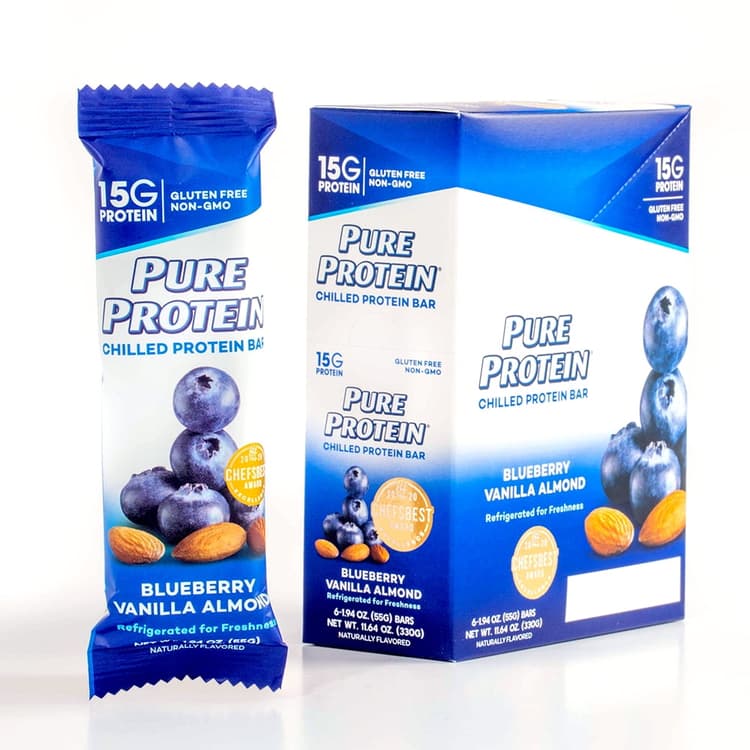 Pure Protein Chilled Protein Bar, Blueberry Almond, Protein