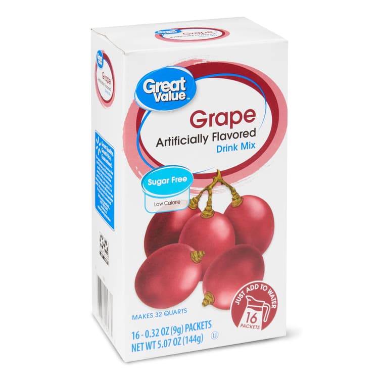 Great Value Grape Drink Mix