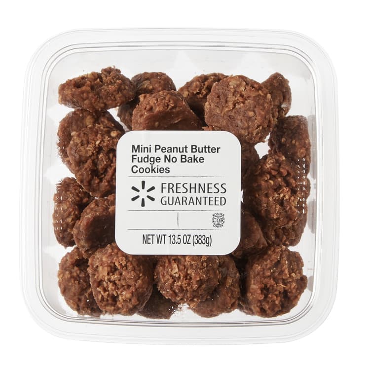 Freshness Guaranteed Kosher Mini Peanut Butter Fudge No-Bake Cookies