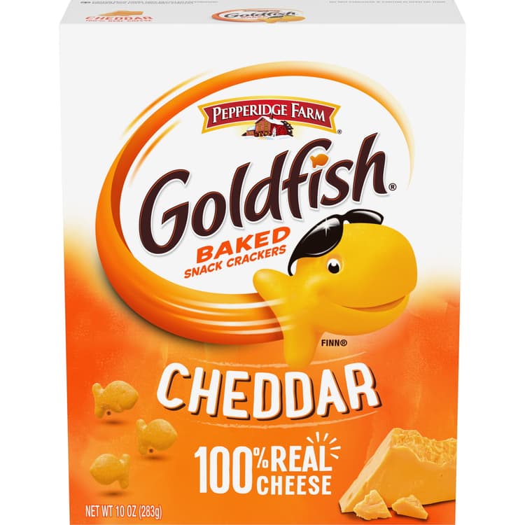 Goldfish Cheddar Crackers, Snack Crackers