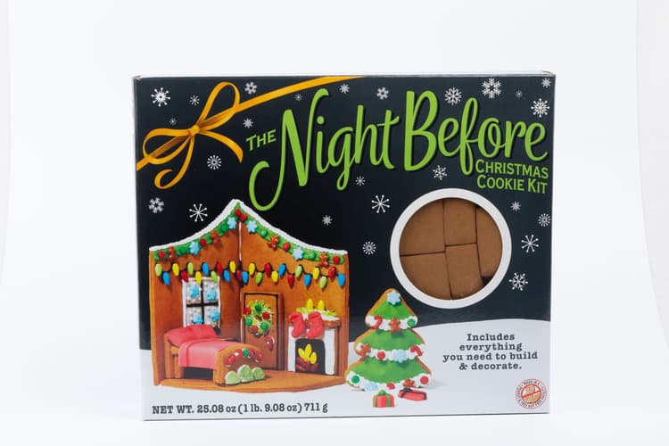 Freshness Guaranteed Gingerbread Night Before Christmas Cookie Kit