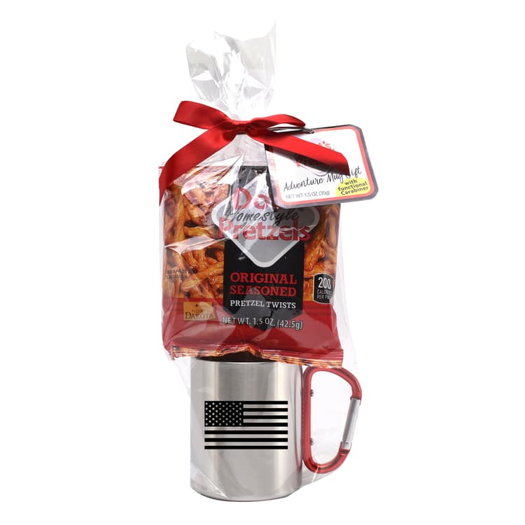 Dot'S Pretzels Ss Mug Gift Set, Flag