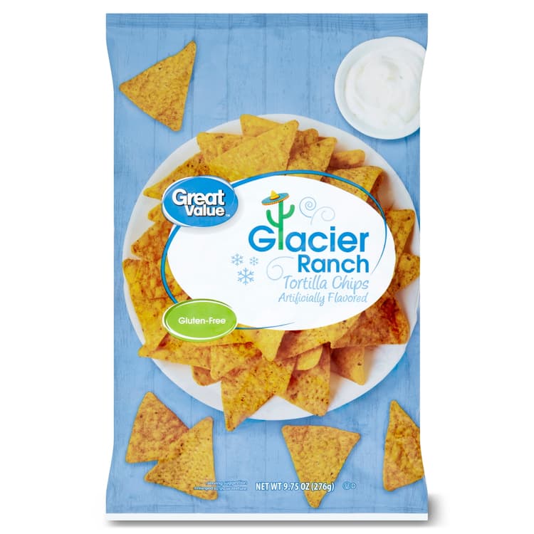 Great Value Glacier Ranch Tortilla Chips