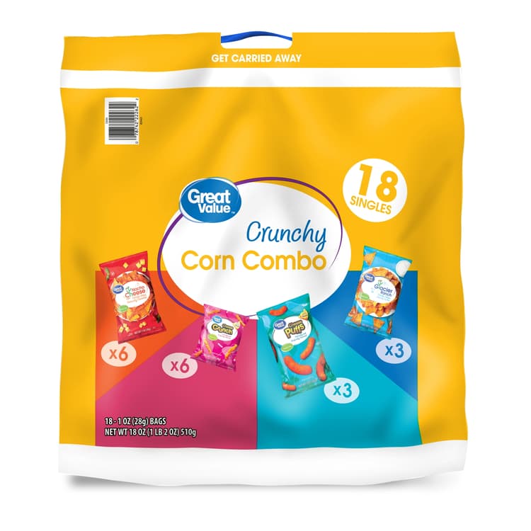 Great Value Cheese Variety Pack Snack Boxes