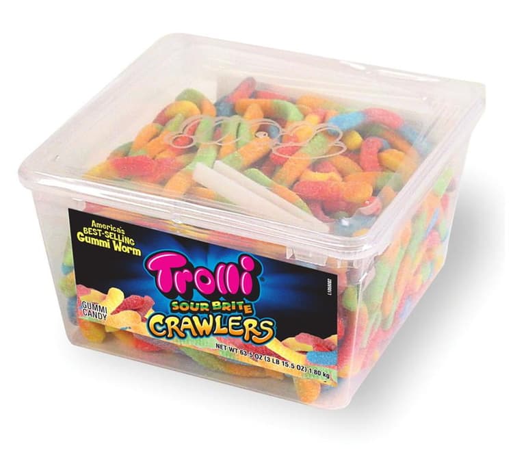 Trolli Sour Brite Crawlers Gummy Candy