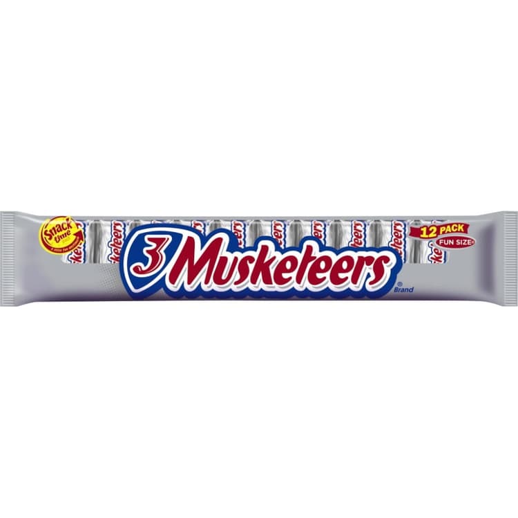3 Musketeers Fun Size Chocolate Candy Bars
