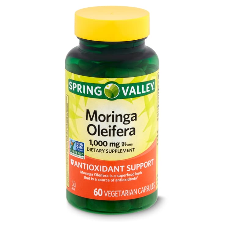 Spring Valley Moringa Oleifera Dietary Supplement