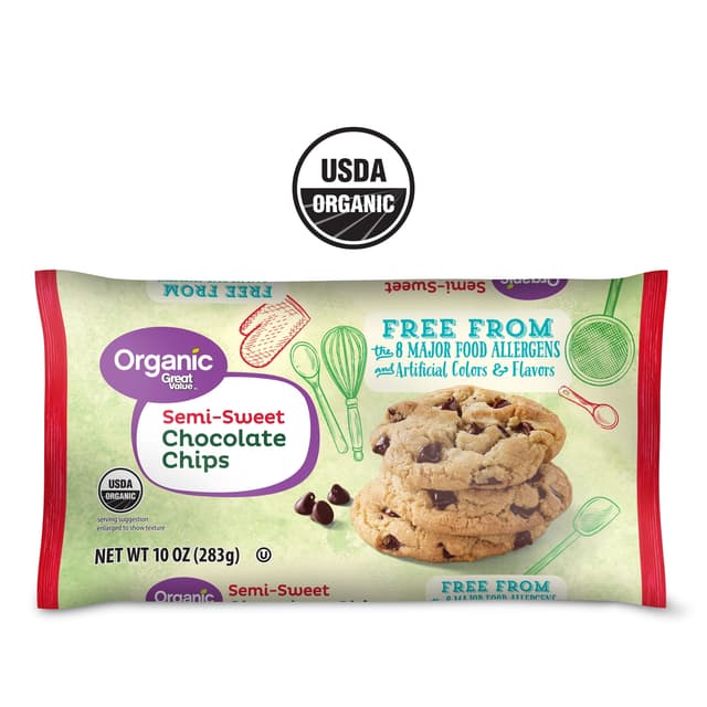 Is it Whole 30? Great Value Organic Semi-sweet Chocolate Chips