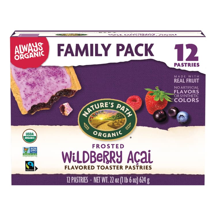 Nature'S Path Organic Toaster Pastries, Frosted Wildberry Acai