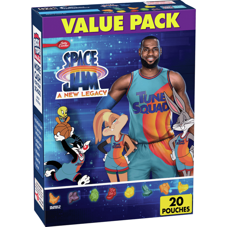 Space Jam: A New Legacy Fruit Snacks, Value Pack