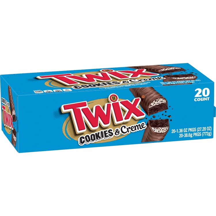 Twix Cookies & Creme Chocolate Cookie Bar