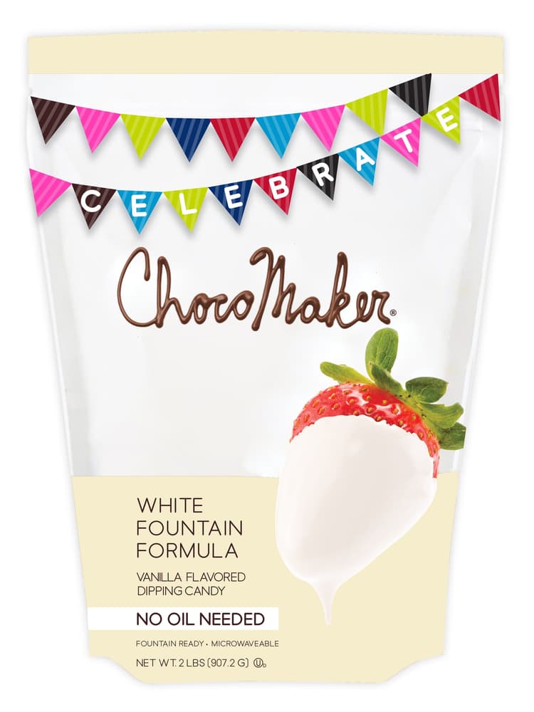 Chocomaker Vanilla Flavored Fountain Formula Dipping Candy