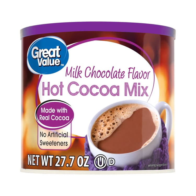 Great Value Milk Chocolate Hot Cocoa Drink Mix