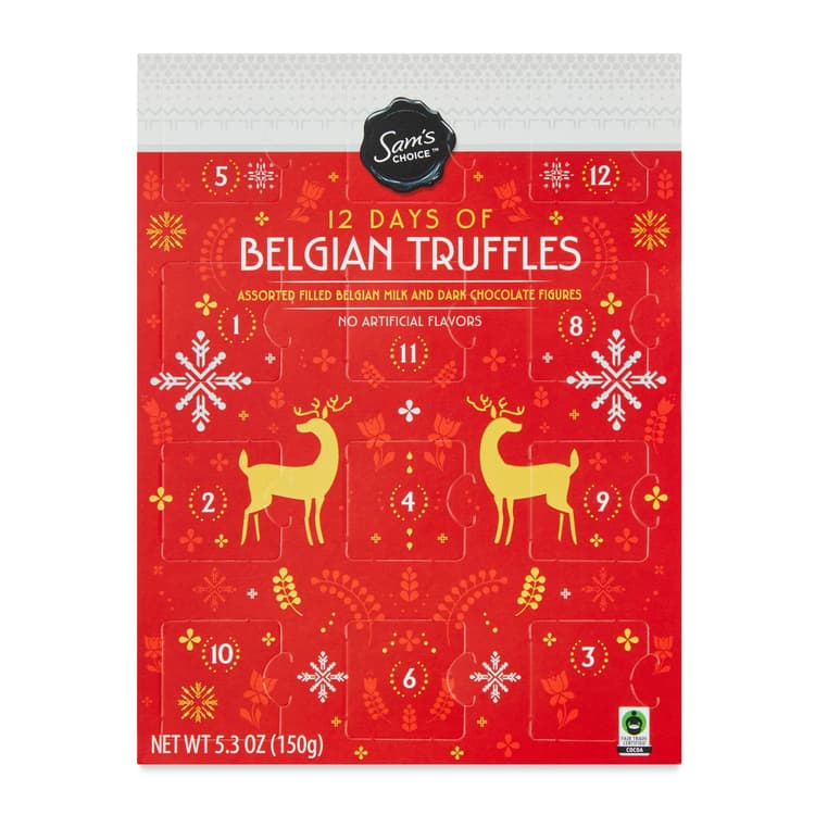 Sam'S Choice 12 Days Of Belgian Truffles