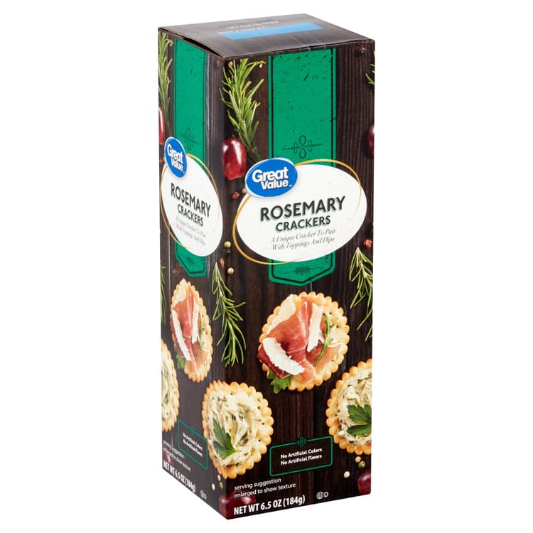 Great Value Rosemary Crackers