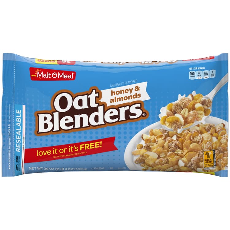 Malt-O-Meal Oat Blender With Honey & Almonds