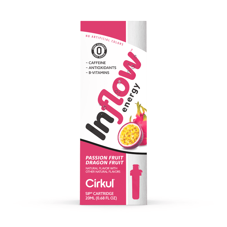 Cirkul Sip Cartridge Inflow Energy Passion Fruit Dragon Fruit