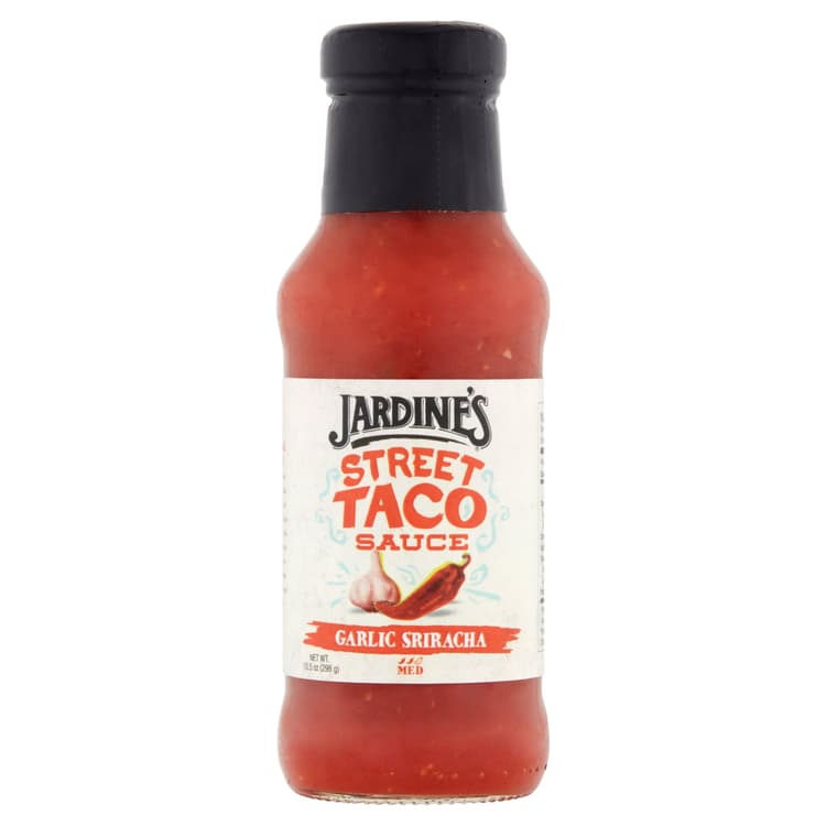 Jardines Garlic Sriracha Street Taco Sauce