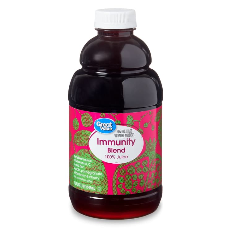 Great Value Immunity Blend 100% Juice