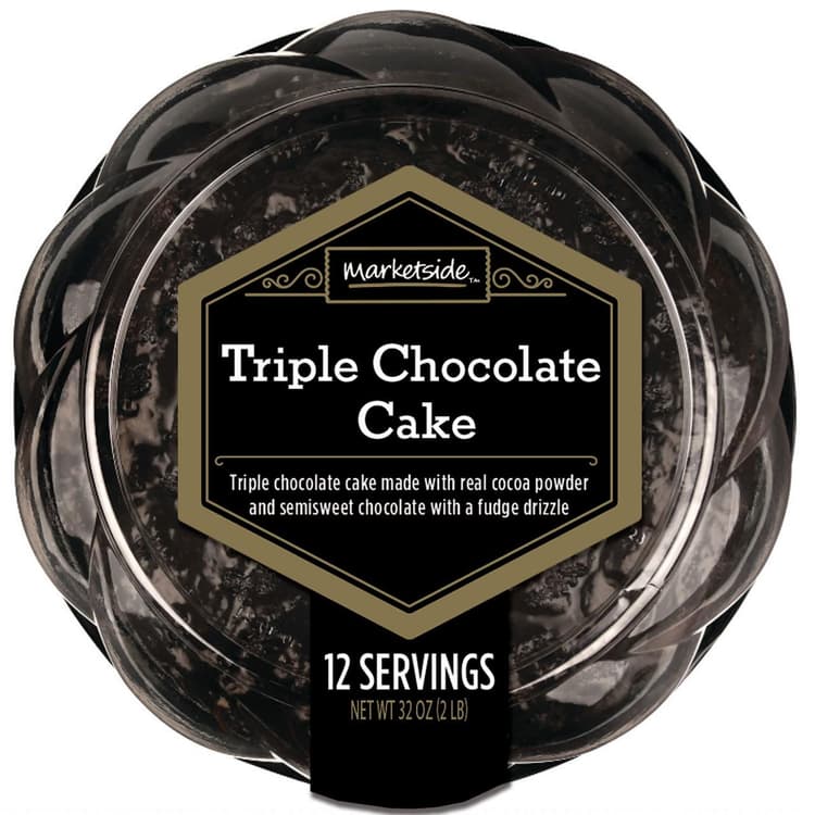 Marketside Triple Chocolate Cake