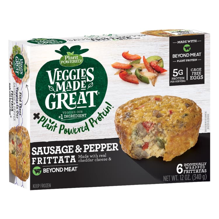 Garden Lites Veggies Made Great Sausage & Pepper Frittata
