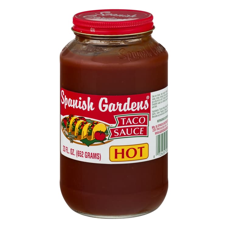 Spanish Gardens Taco Sauce Hot
