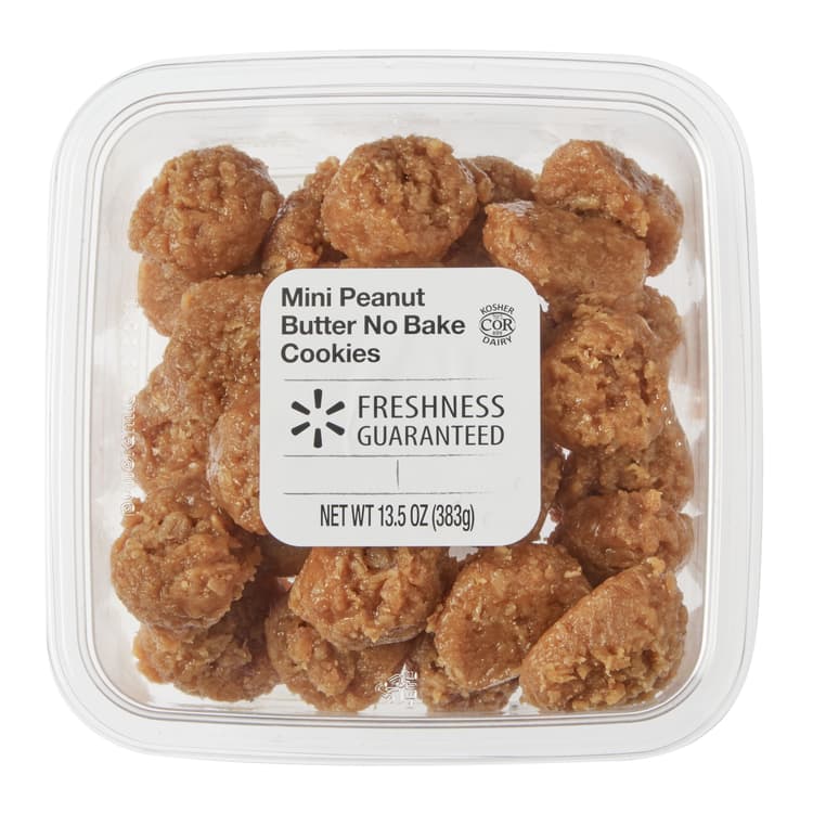 Freshness Guaranteed Kosher Mini Peanut Butter No-Bake Cookies