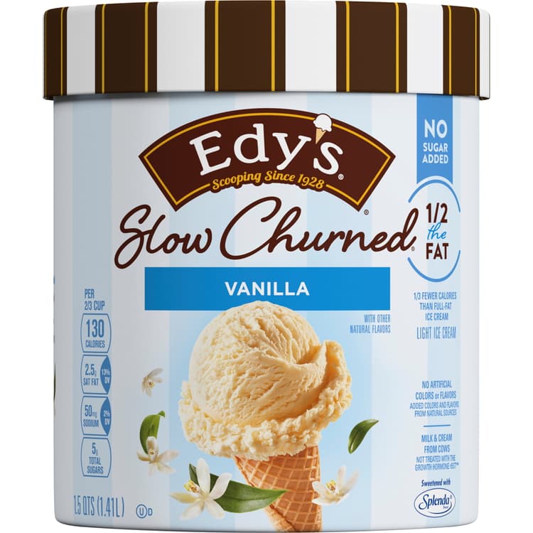 Dreyer'S/Edy'S Slow Churned Vanilla Light Ice Cream