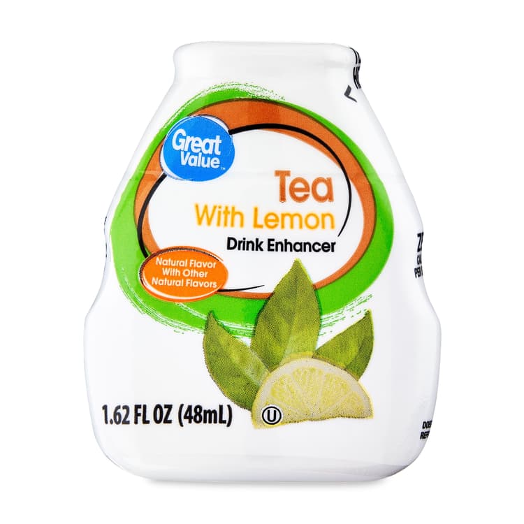 Great Value Tea With Lemon Drink Enhancer