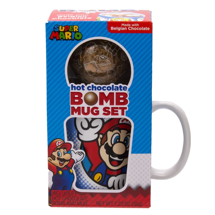 Frankford, Super Mario Holiday Hot Chocolate Bomb Mug Gift Set Single
