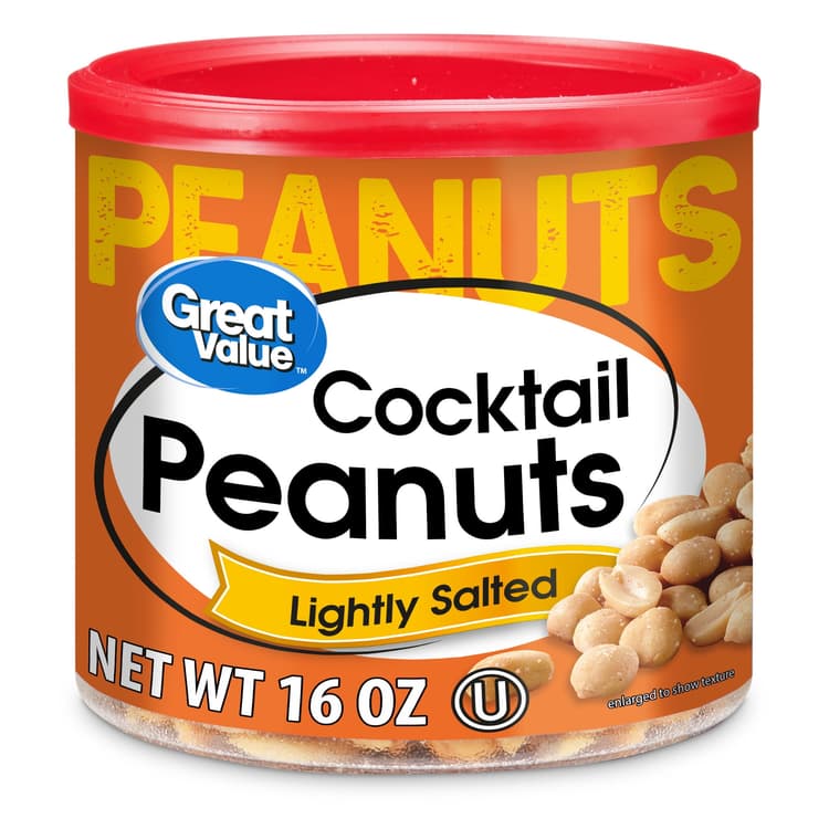 Great Value Lightly Salted Cocktail Peanuts