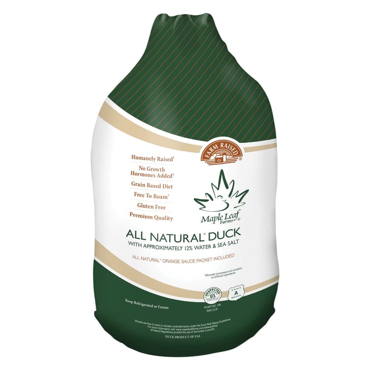 Maple Leaf Farms Whole Duck With Orange Sauce