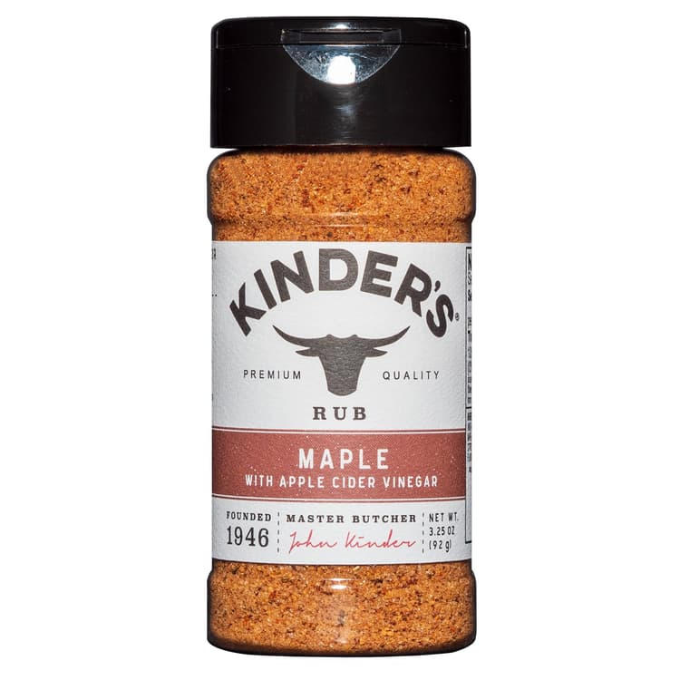 Kinder'S Maple Rub Seasoning With Apple Cider Vinegar