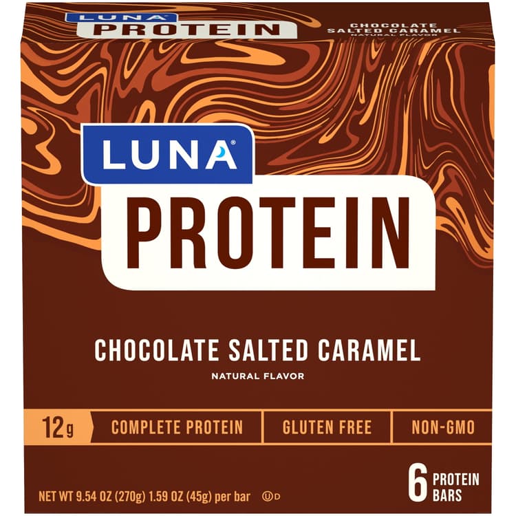 Luna Chocolate Salted Caramel Protein Bars