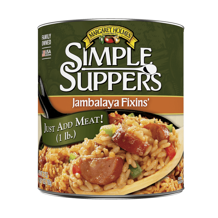 Margaret Holmes Simple Suppers Jambalaya Fixins'