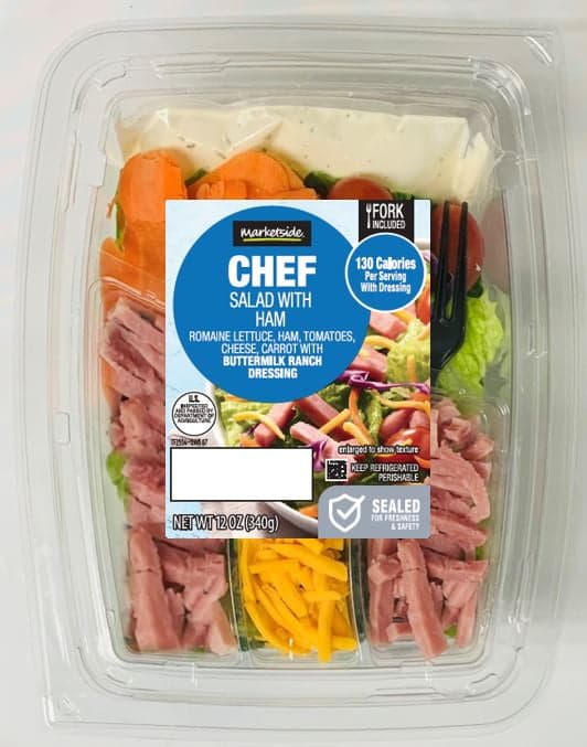 Marketside Chef Salad, Ham & Carrot
