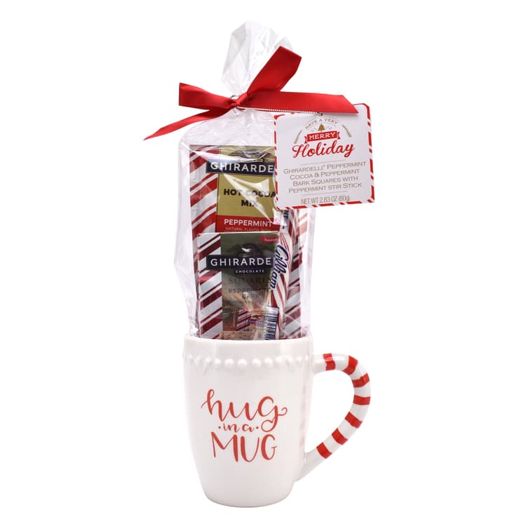 Ghirardelli Peppermint & Cocoa Xmas Hug In A Mug