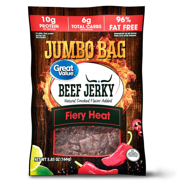 Great Value Fiery Heat Beef Jerky