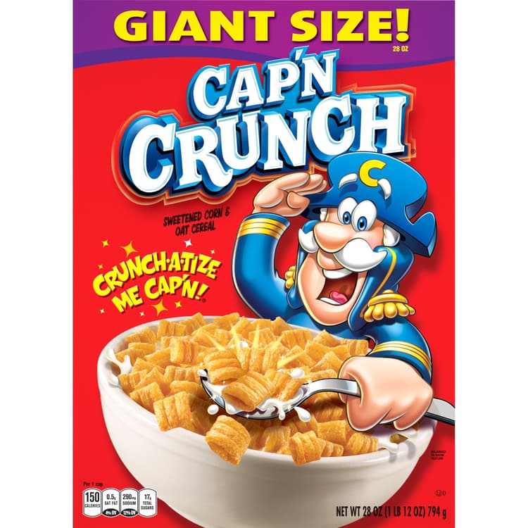 Cap'N Crunch Breakfast Cereal, Original