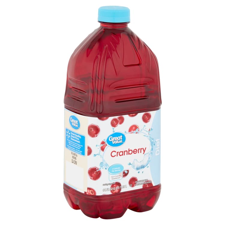 Great Value Diet Cranberry Juice Beverage